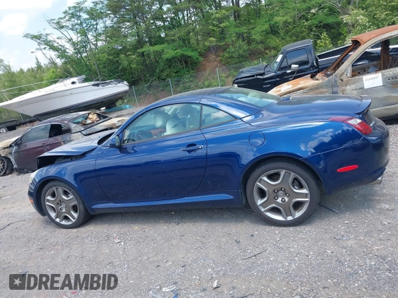 2006 Lexus SC 430 z VIN JTHFN48Y669006546, wystawiony jako IAAI lot #42119904 z przebiegiem 93 250 mil mil oraz . Historia ofert i sprzedaży dostępna na DreamBid. Obrazek 14.