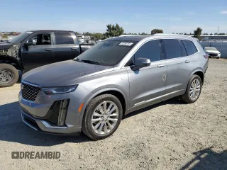 2021 Cadillac XT6 Premium Luxury with VIN 1GYKPCRS6MZ182812, listed as a Copart auction lot 72259754 with 39,451 mi miles and Salvage Title. Bid and sale history available at carsss.com. Image 1.