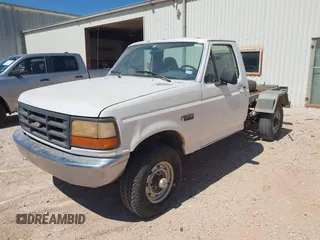 1996 Ford F-250 with VIN 1FDHF26H4TEB72271, listed as a IAAI auction lot 41891111 with 35,506 mi miles and . Bid and sale history available at DreamBid. Image 2.
