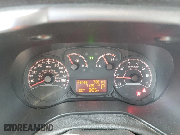 2018 Ram ProMaster City Cargo Tradesman with VIN ZFBERFAB7J6H82008, listed as a Copart auction lot 52996345 with 71,391 mi miles and Salvage Title. Bid and sale history available at DreamBid. Image 9.