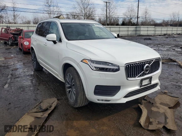 2021 Volvo XC90 Momentum z VIN YV4102PK1M1699109, wystawiony jako Copart lot #46104045 z przebiegiem Nie podano mil oraz Szkoda całkowita • Salvage title. Historia ofert i sprzedaży dostępna na DreamBid. Obrazek 4.