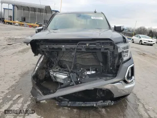 2019 GMC Sierra 1500 SLT with VIN 1GTU9DED2KZ322373, listed as a Copart auction lot 45382825 with 74,890 mi miles and Salvage Title. Bid and sale history available at carsss.com. Image 5.