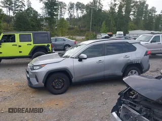2019 Toyota RAV4 LE with VIN JTMK1RFVXKD033547, listed as a IAAI auction lot 40508021 with 72,849 mi miles. Bid and sale history available at carsss.com. Image 14.