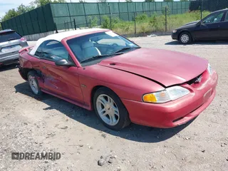 1996 Ford Mustang GT with VIN 1FALP45X1TF202228, listed as a IAAI auction lot 42618417 with 112,789 mi miles and . Bid and sale history available at DreamBid. Image 1.