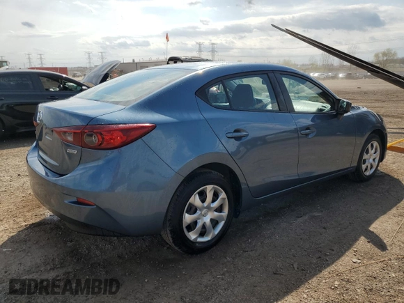 2016 Mazda 3 i Sport with VIN 3MZBM1T73GM321658, listed as a Copart auction lot 54063975 with 117,195 mi miles and Salvage Title. Bid and sale history available at DreamBid. Image 3.