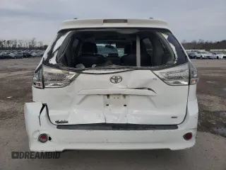 2012 Toyota Sienna SE with VIN 5TDXK3DC8CS208840, listed as a Copart auction lot 89005565 with 181,235 mi miles and Clean Title. Bid and sale history available at carsss.com. Image 6.