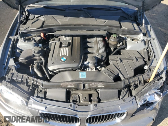 2010 BMW 1 Series 128i with VIN WBAUP9C54AVL89302, listed as a Copart auction lot 76716114 with 65,882 mi miles and Salvage Title. Bid and sale history available at DreamBid. Image 11.