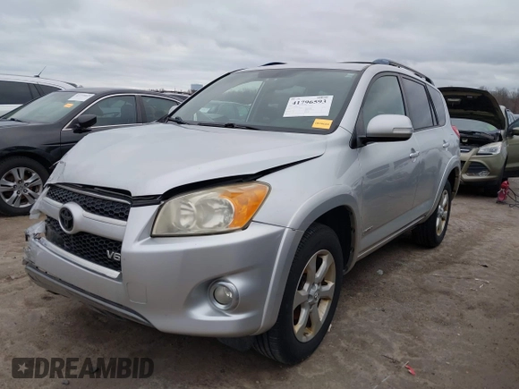 2010 Toyota RAV4 Ltd with VIN JTMDK4DV6AD016836, listed as a IAAI auction lot 41796593 with 125,897 mi miles. Bid and sale history available at carsss.com. Image 17.