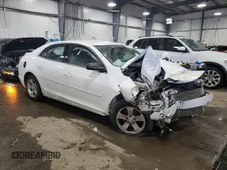 2014 Chevrolet Malibu LS with VIN 1G11A5SL6EF289520, listed as a Copart auction lot 46456805 with 143,016 mi miles and Salvage Title. Bid and sale history available at DreamBid. Image 4.