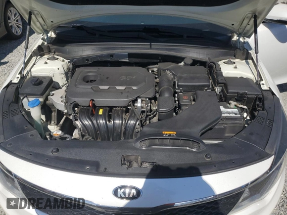 2016 Kia Optima LX with VIN KNAGT4L34G5072638, listed as a Copart auction lot 63792395 with 113,610 mi miles and Salvage title. Bid and sale history available at DreamBid. Image 11.