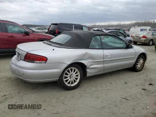 2003 Chrysler Sebring with VIN 1C3EL55T73N594272, listed as a Copart auction lot 47824825 with 109,040 mi miles and Salvage Title. Bid and sale history available at DreamBid. Image 3.