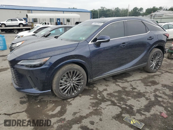 2023 Lexus RX with VIN 2T2BAMCA3PC014536, listed as a Copart auction lot 60633933 with 2,730 mi miles. Bid and sale history available at carsss.com. Image 1.