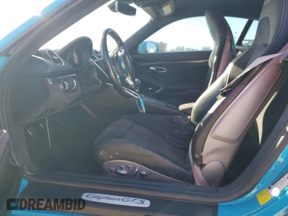 2018 Porsche Cayman S with VIN WP0AB2A84JS278422, listed as a Copart auction lot 74666364 with Not Provided miles and Non Repairable. Bid and sale history available at DreamBid. Image 7.