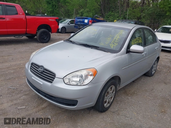 2010 Hyundai Accent GLS with VIN KMHCN4ACXAU416433, listed as a IAAI auction lot 42177569 with 138,420 mi miles. Bid and sale history available at carsss.com. Image 2.