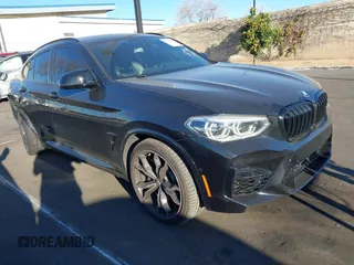 2020 BMW X4 M with VIN 5YMUJ0C05LLU67354, listed as a IAAI auction lot 41640960 with 38,948 mi miles. Bid and sale history available at carsss.com. Image 1.