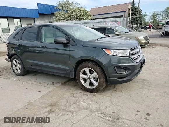 2015 Ford Edge SE with VIN 2FMTK3G93FBB43069, listed as a Copart auction lot 56537065 with 161,888 mi miles and Salvage title. Bid and sale history available at DreamBid. Image 14.
