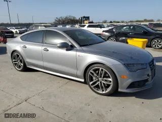 2016 Audi A7 3.0 Prestige with VIN WAU2GAFC5GN166715, listed as a Copart auction lot 49501465 with 88,248 mi miles and Salvage Title. Bid and sale history available at carsss.com. Image 4.