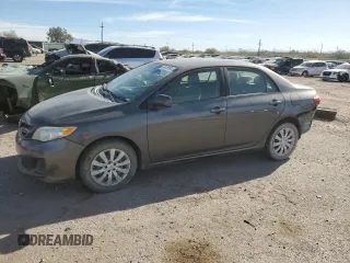 2012 Toyota Corolla L with VIN 5YFBU4EE4CP053433, listed as a Copart auction lot 85125594 with 112,349 mi miles and Salvage Title. Bid and sale history available at carsss.com. Image 1.