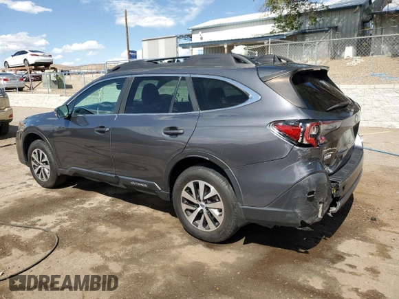 2022 Subaru Outback Premium with VIN 4S4BTAFC3N3193723, listed as a Copart auction lot 58500445 with 36,762 mi miles and Salvage title. Bid and sale history available at DreamBid. Image 2.