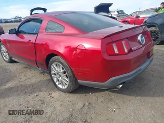 2012 Ford Mustang V6 Premium with VIN 1ZVBP8AM2C5226730, listed as a IAAI auction lot 41667723 with 85,278 mi miles. Bid and sale history available at carsss.com. Image 3.