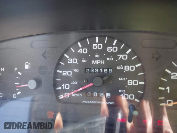 1997 Nissan Frontier XE with VIN 1N6SD16S8VC423231, listed as a IAAI auction lot 41609302 with 233,168 mi miles and . Bid and sale history available at DreamBid. Image 7.