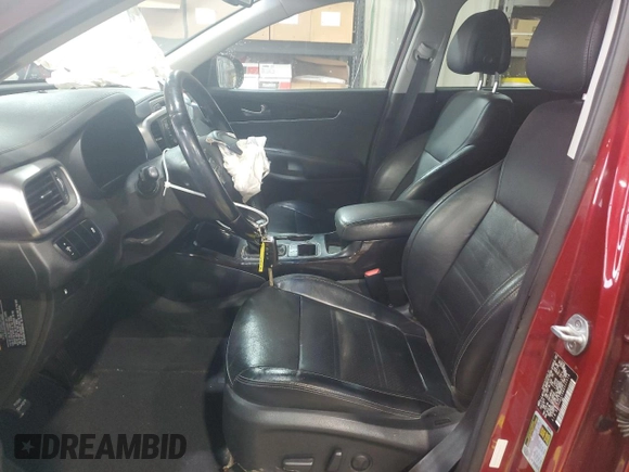 2016 Kia Sorento EX with VIN 5XYPHDA15GG030914, listed as a Copart auction lot 51819955 with 155,201 mi miles and Salvage Title. Bid and sale history available at DreamBid. Image 7.