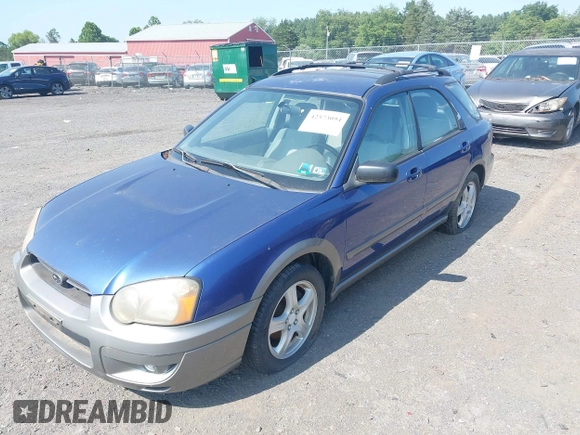 2004 Subaru Impreza Outback Special Sports with VIN JF1GG68574H817962, listed as a IAAI auction lot 42573094 with 132,688 mi miles and . Bid and sale history available at DreamBid. Image 2.
