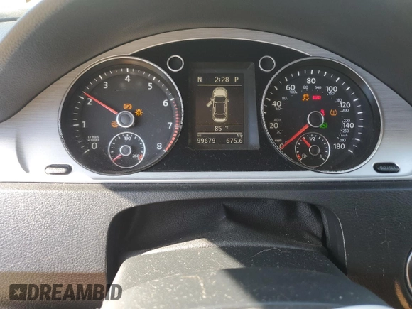 2014 Volkswagen CC R-Line with VIN WVWBP7AN2EE503420, listed as a Copart auction lot 77744894 with 99,679 mi miles and Salvage Title. Bid and sale history available at carsss.com. Image 9.