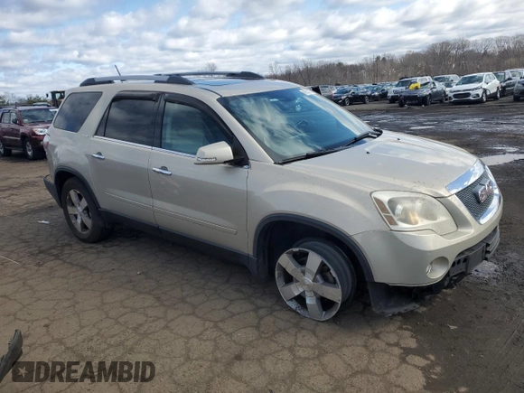 2011 GMC Acadia SLT1 with VIN 1GKKVRED4BJ417861, listed as a Copart auction lot 49662135 with 170,894 mi miles and Salvage Title. Bid and sale history available at carsss.com. Image 4.