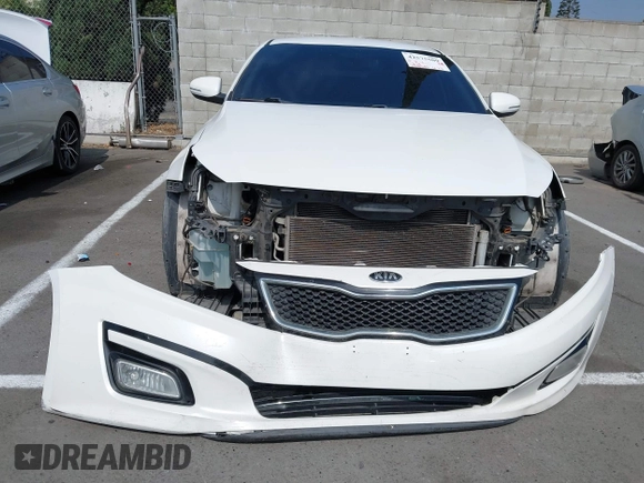 2015 Kia Optima SX with VIN 5XXGR4A73FG372592, listed as a IAAI auction lot 42575509 with 148,043 mi miles and . Bid and sale history available at DreamBid. Image 6.