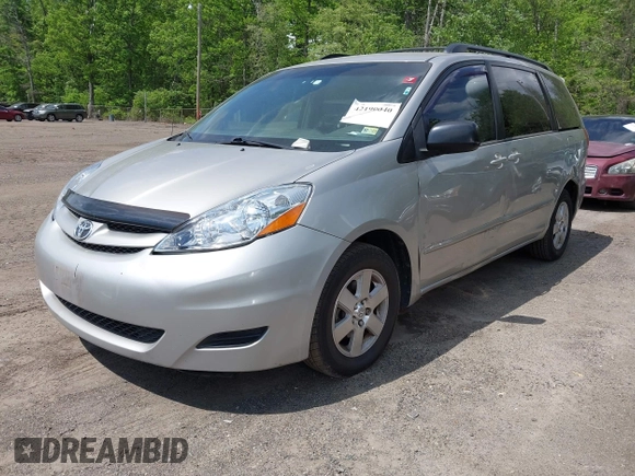 2010 Toyota Sienna CE with VIN 5TDKK4CC5AS301619, listed as a IAAI auction lot 42190040 with 177,118 mi miles and . Bid and sale history available at DreamBid. Image 2.