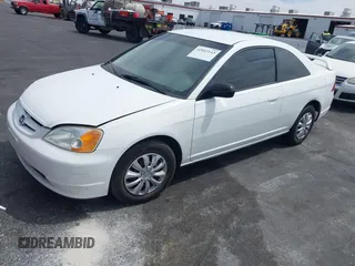2003 Honda Civic LX with VIN 1HGEM22533L014882, listed as a IAAI auction lot 42043143 with 1 mi miles. Bid and sale history available at carsss.com. Image 2.