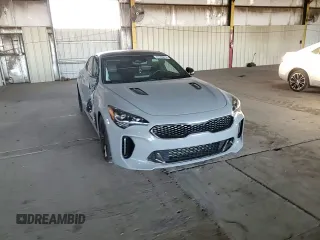 2022 Kia Stinger GT2 with VIN KNAE55LC8N6111584, listed as a Copart auction lot 81283814 with 44,654 mi miles and Salvage Title. Bid and sale history available at DreamBid. Image 11.
