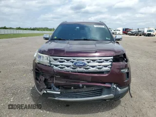 2018 Ford Explorer Limited with VIN 1FM5K7F85JGC69752, listed as a Copart auction lot 55360265 with 92,877 mi miles and Salvage title. Bid and sale history available at DreamBid. Image 5.
