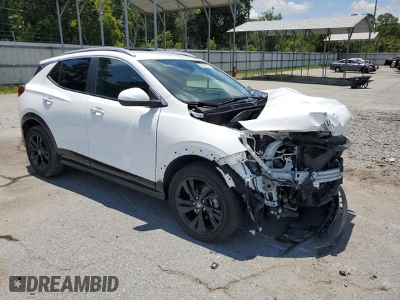 2024 Buick Encore GX Sport Touring with VIN KL4AMDSL0RB170832, listed as a Copart auction lot 59941225 with 24,824 mi miles and Salvage title. Bid and sale history available at DreamBid. Image 4.