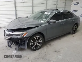 2021 Volkswagen Passat SE with VIN 1VWSA7A32MC009338, listed as a Copart auction lot 46669165 with 94,642 mi miles and Salvage title. Bid and sale history available at DreamBid. Image 1.