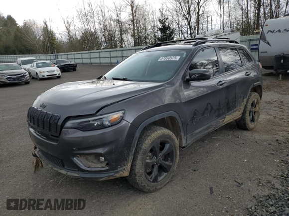 2019 Jeep Cherokee Altitude with VIN 1C4PJMLB0KD414259, listed as a Copart auction lot 51350575 with 68,120 mi miles and Salvage title. Bid and sale history available at DreamBid. Image 1.