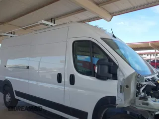 2023 Ram ProMaster Cargo with VIN 3C6LRVDG9PE571633, listed as a IAAI auction lot 41849318 with 23,554 mi miles. Bid and sale history available at carsss.com. Image 13.