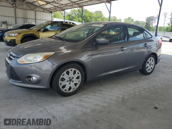 2012 Ford Focus SE with VIN 1FAHP3F25CL407832, listed as a Copart auction lot 54918585 with 159,236 mi miles and Clean Title. Bid and sale history available at carsss.com. Image 1.