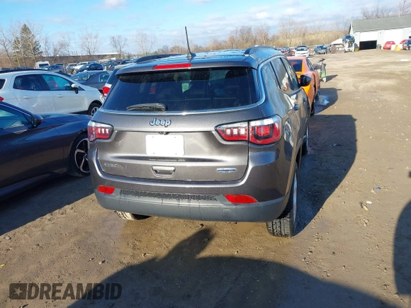 2020 Jeep Compass Latitude with VIN 3C4NJDBB3LT223939, listed as a IAAI auction lot 41832921 with 83,938 mi miles and . Bid and sale history available at DreamBid. Image 16.