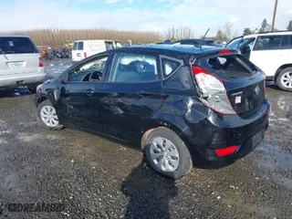 2017 Hyundai Accent SE with VIN KMHCT5AEXHU355821, listed as a IAAI auction lot 41503032 with 109,026 mi miles. Bid and sale history available at carsss.com. Image 3.