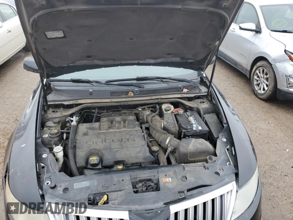 2010 Lincoln MKS with VIN 1LNHL9DR8AG608652, listed as a Copart auction lot 78890844 with 206,010 mi miles and Non Repairable. Bid and sale history available at DreamBid. Image 11.