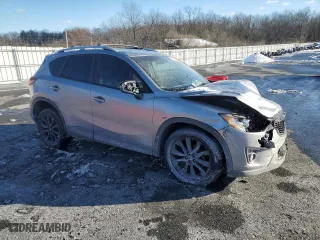 2013 Mazda CX-5 Grand Touring with VIN JM3KE4DE3D0138832, listed as a Copart auction lot 87681935 with 133,836 mi miles and Salvage Title. Bid and sale history available at carsss.com. Image 4.