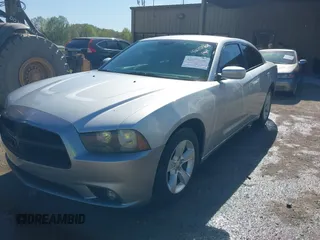 2012 Dodge Charger SE with VIN 2C3CDXBG2CH280352, listed as a IAAI auction lot 42055901 with 160,996 mi miles. Bid and sale history available at carsss.com. Image 2.
