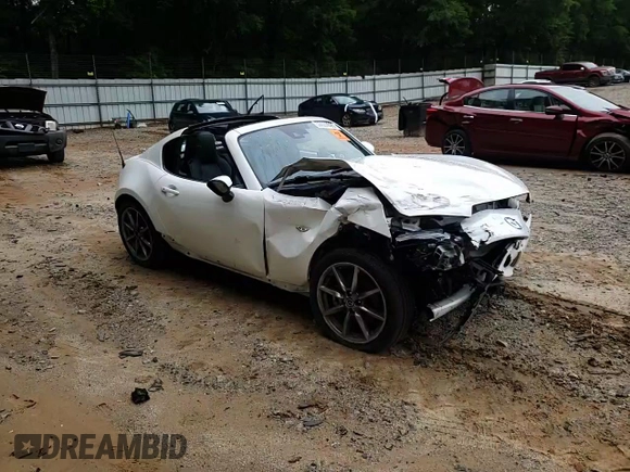 2023 Mazda MX-5 Miata Grand Touring with VIN JM1NDAM73P0551704, listed as a Copart auction lot 58500695 with Not provided miles and Salvage title. Bid and sale history available at DreamBid. Image 13.