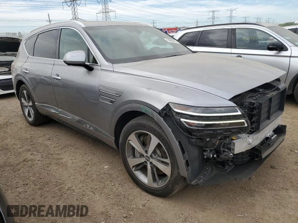 2022 Genesis GV80 с VIN KMUHBDSB0NU080352, выставлен на аукционе Copart как лот 56605035 с пробегом 33 561 миль миль и Списание • Salvage title. История ставок и продаж доступна на DreamBid. Изображение 4.
