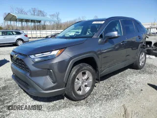 2023 Toyota RAV4 XLE with VIN 2T3W1RFV4PW240656, listed as a Copart auction lot 47028755 with 26,742 mi miles and Salvage Title. Bid and sale history available at carsss.com. Image 1.