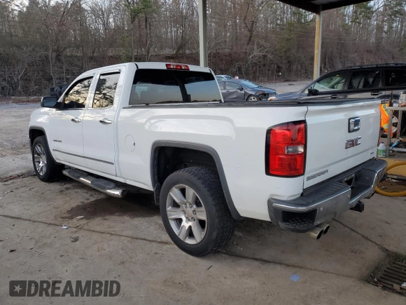 2014 GMC Sierra 1500 SLT with VIN 1GTV2VEC1EZ397298, listed as a Copart auction lot 45166045 with 150,456 mi miles and Salvage Title. Bid and sale history available at carsss.com. Image 2.