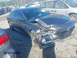 2019 Honda Accord Sport with VIN 1HGCV1F30KA086821, listed as a IAAI auction lot 41580379 with 84,288 mi miles and . Bid and sale history available at DreamBid. Image 1.