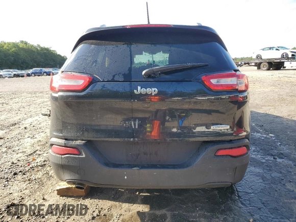 2016 Jeep Cherokee Latitude with VIN 1C4PJLCB9GW189779, listed as a Copart auction lot 65855424 with 166,466 mi miles and Salvage Title. Bid and sale history available at carsss.com. Image 6.